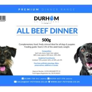 Durham Premium Dinners Beef 500g