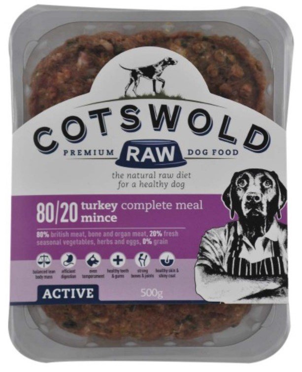 Cotswold Raw 80/20 Turkey Complete 500g