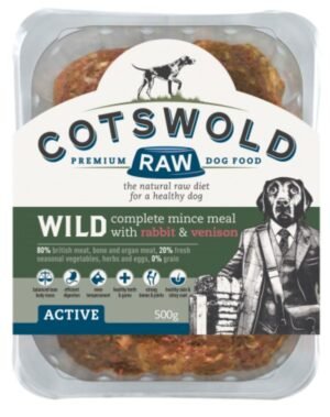 Cotswold Raw Wild Range Rabbit & Venison 500g