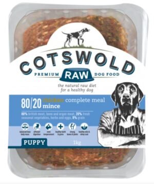 Cotswold Raw 80/20 Puppy Mince Chicken 1kg