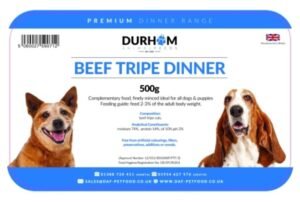 Durham Premier Dinners Beef Tripe 500g