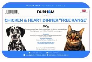 Durham Premium Dinners Chicken & Heart 500g