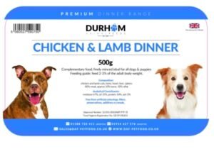 Durham Premium Dinners Chicken & Lamb 500g