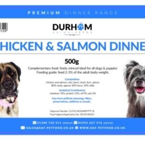 Durham Premium Dinners Chicken & Salmon 500g