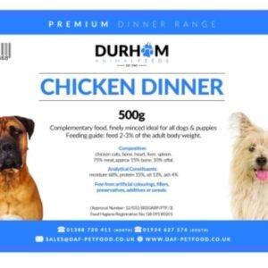Durham Premier Dinners Chicken 500g