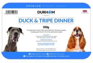 Durham Premium Dinners Duck & Tripe 500g