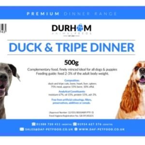 Durham Premium Dinners Duck & Tripe 500g