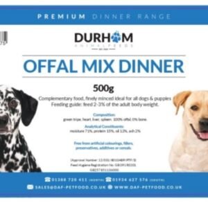 Durham Premium Dinners Offal Mix 500g