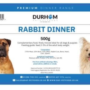 Durham Premium Dinners Rabbit 500g