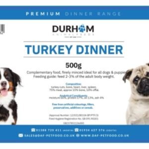 Durham Premium Dinners Turkey 500g