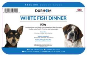Durham Premium Dinners White Fish 500g