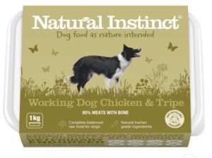 Natural Instinct Working Dog Chicken & Tripe 1kg