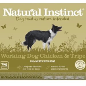 Natural Instinct Working Dog Chicken & Tripe 1kg