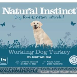 Natural Instinct Working Dog Turkey 1kg
