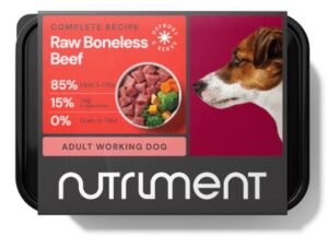 Nutriment Complete Recipes Raw Boneless Beef 500g