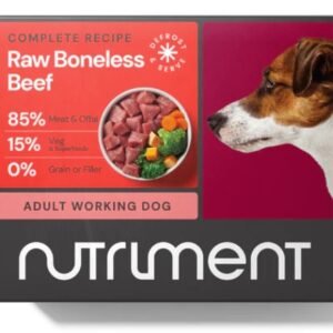 Nutriment Complete Recipes Raw Boneless Beef 500g