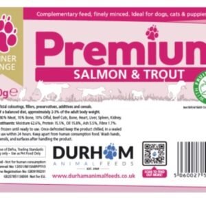 salmon trout and fruit and veg