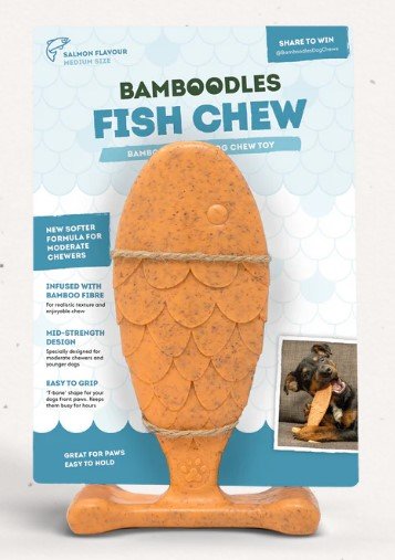 bamboodles fish chew med