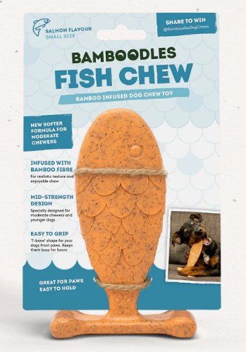 bamboodles fish chew sml