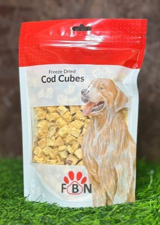 fbn freezed dried cod cubes