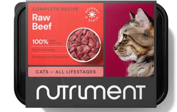 nutriment cat food beef
