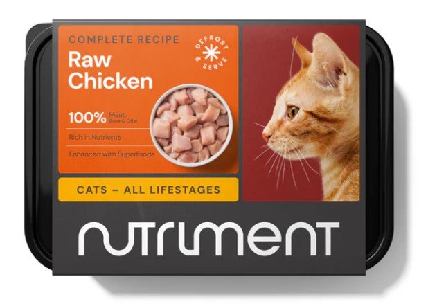 nutriment cat food chicken