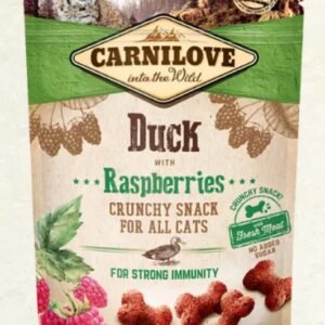 Carnilove - Duck with Raspberries Crunchy Cat Treats 50g