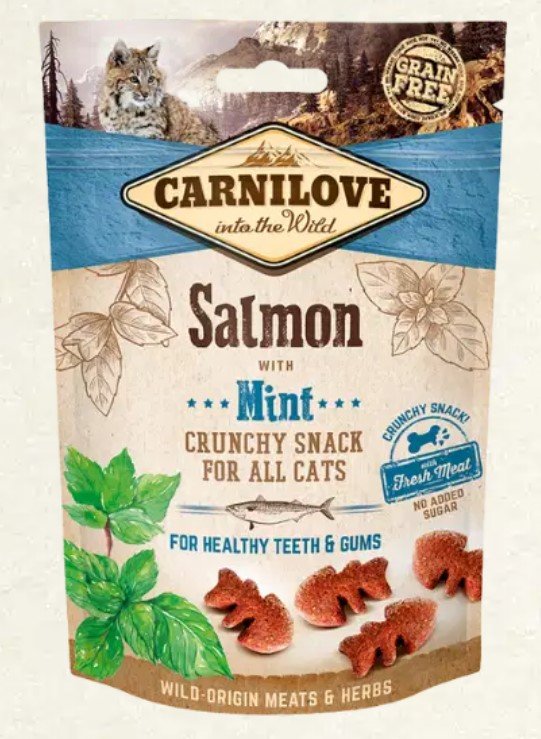 carnilove cats salmon with mint