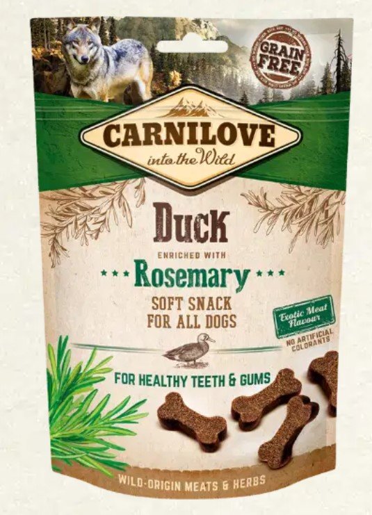 carnilove dogs duck with rosemary