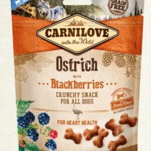 carnilove dogs ostrich with blackberries