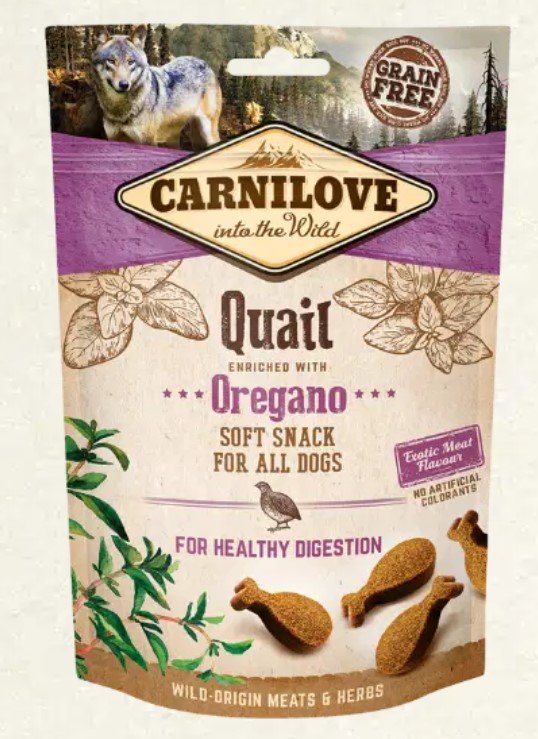 carnilove dogs quail with oregano