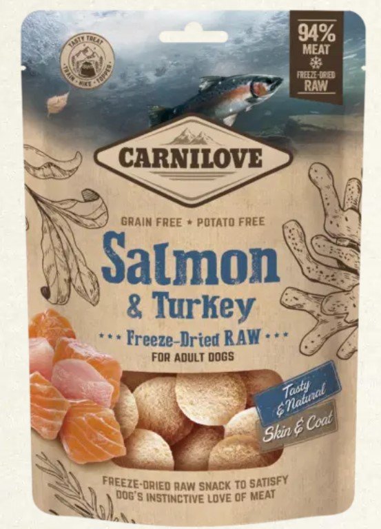 carnilove dogs salmon and turkey