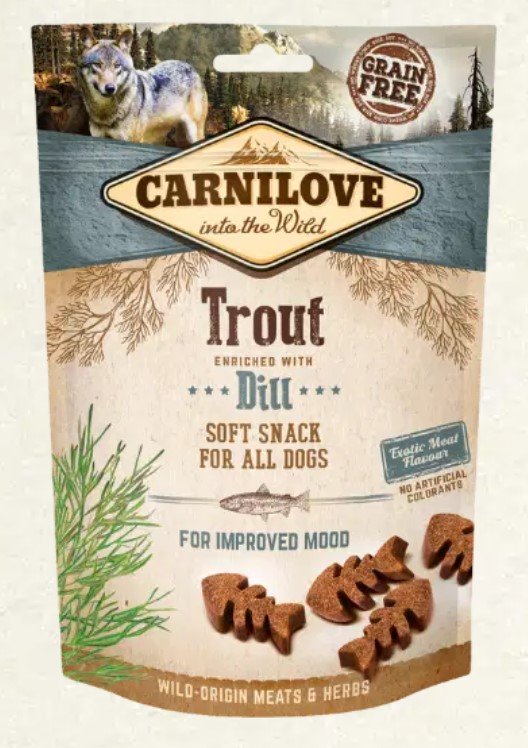 carnilove dogs trout with dill
