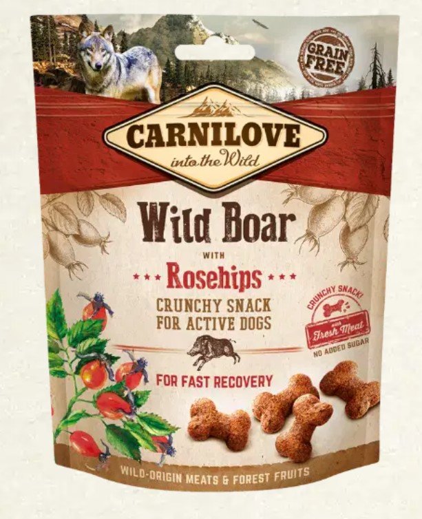 carnilove dogs wild boar with rosehip