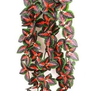 herpxotic atrificial plant red