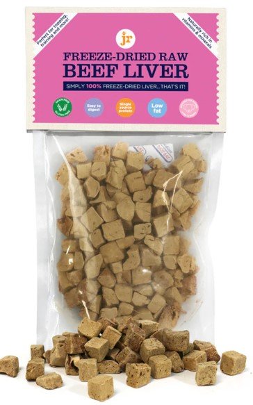 jr beef liver cubes 50g