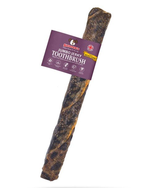 Jumbo Jerky Toothbrush - With Wolf Fish