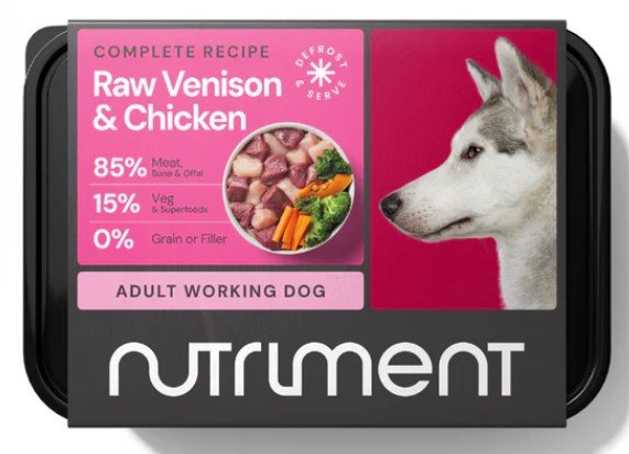 nutriment core recipes venison and chicken