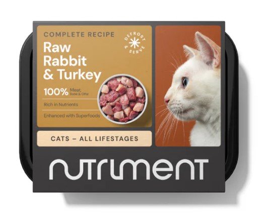 nutriment cat rabbit & turkey