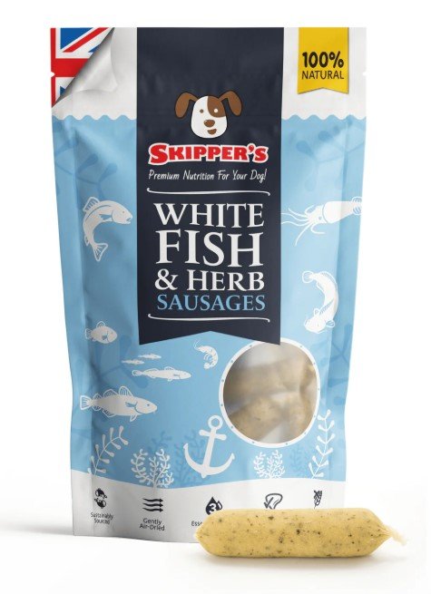 skippers white fish and herbs