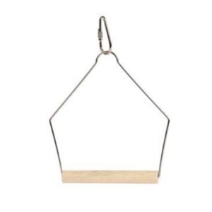 the bird house wooden swing