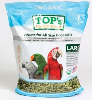 tops parrot food large