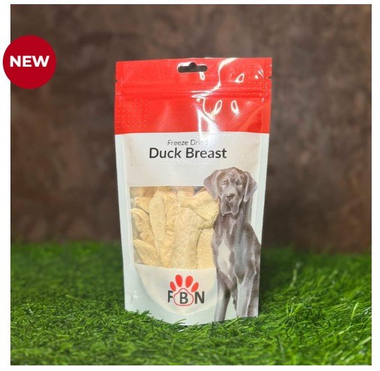 fbn freeze dried duck breast