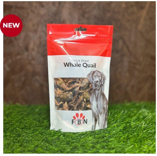 fbn freeze dried whole quail