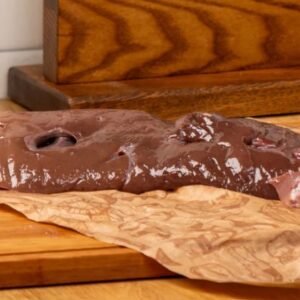 The Dogs Butcher Ox Liver Chunks 500g